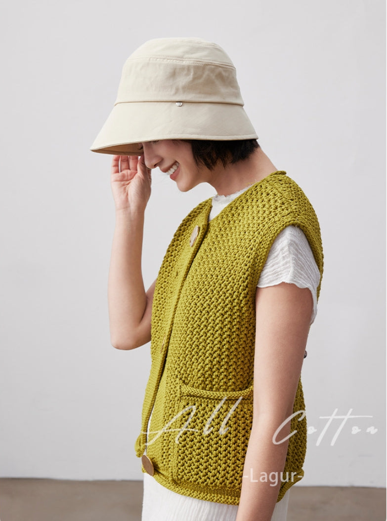 100% cotton bucket hat