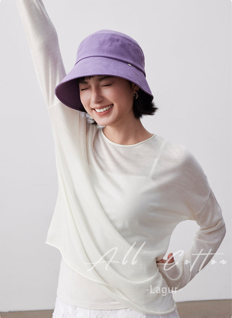 100% cotton bucket hat