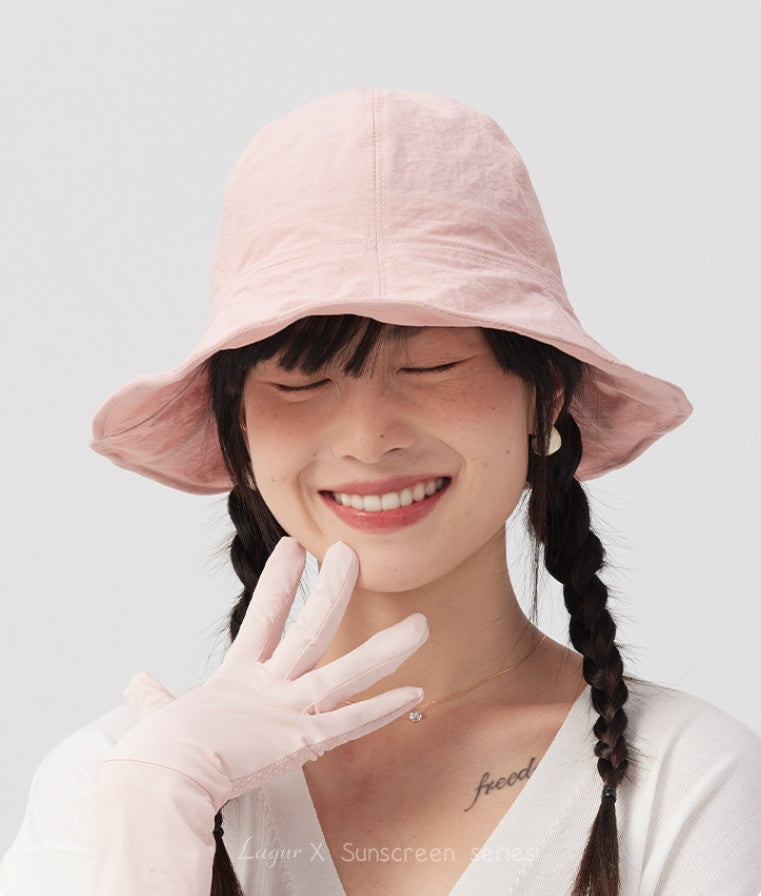 Sun protection hat, dome fisherman hat. - AOA Fashion Accessories