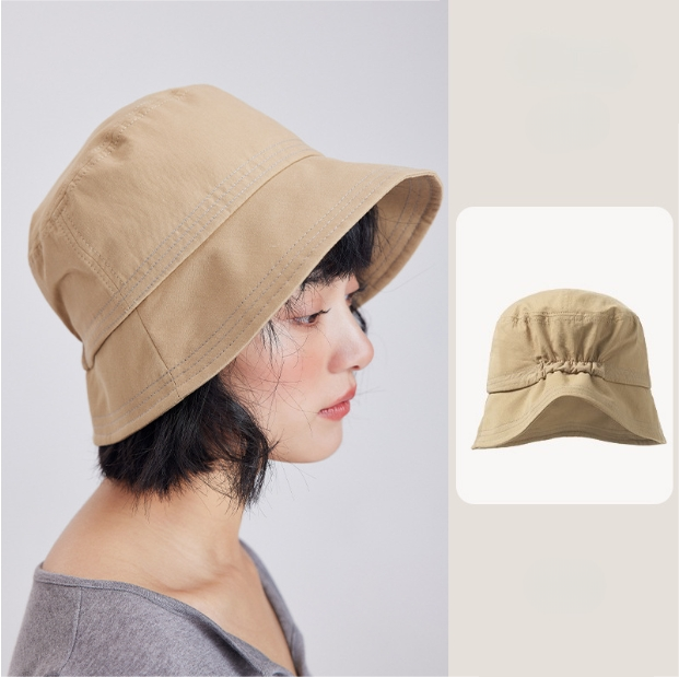 Cotton Bucket Hat – Lightweight Cute Sun Hat for Protection - AOA Fashion Accessories