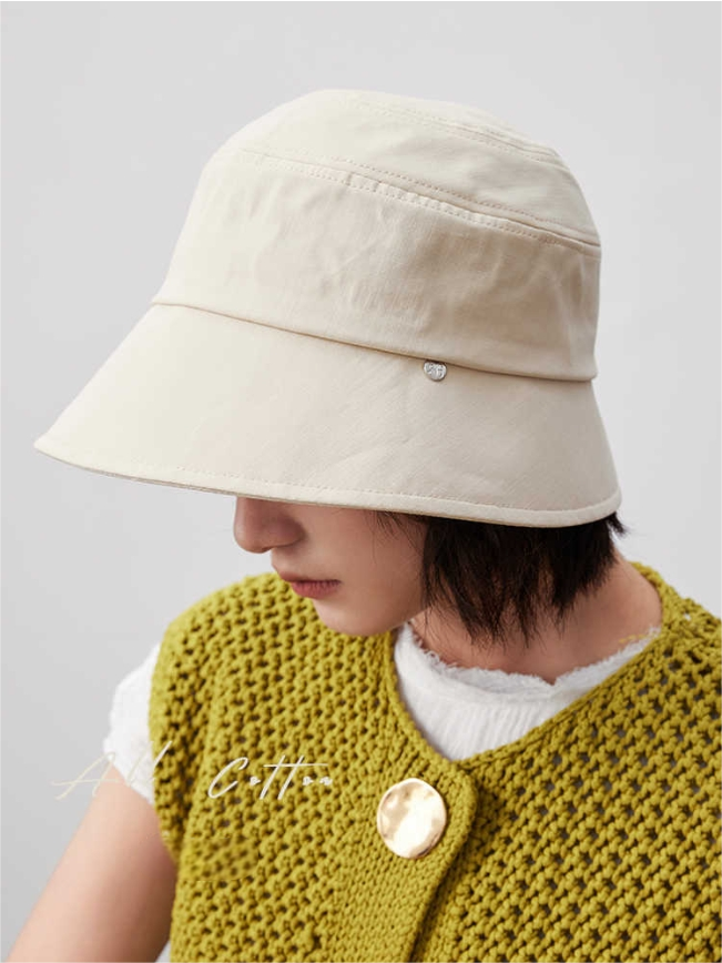 100% cotton bucket hat