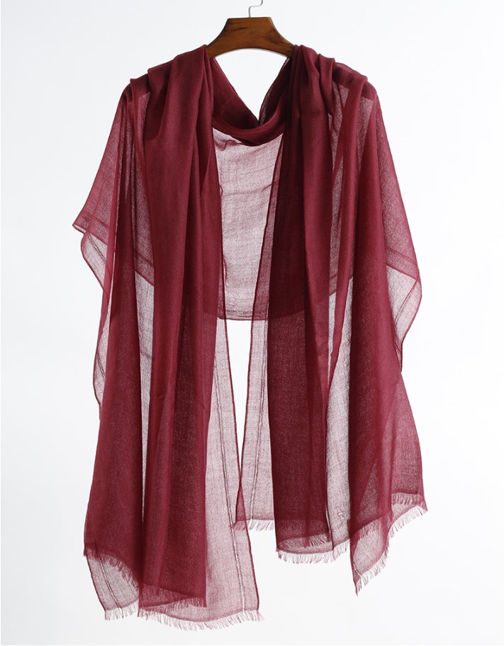 Cashmere scarf. - AOA Fashion Accessories