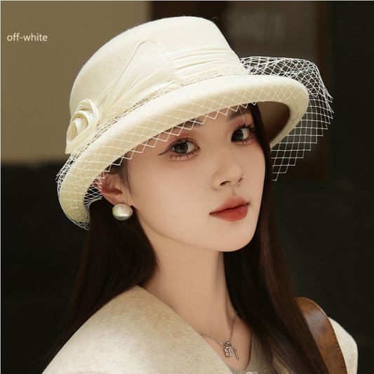 Wool bucket hat