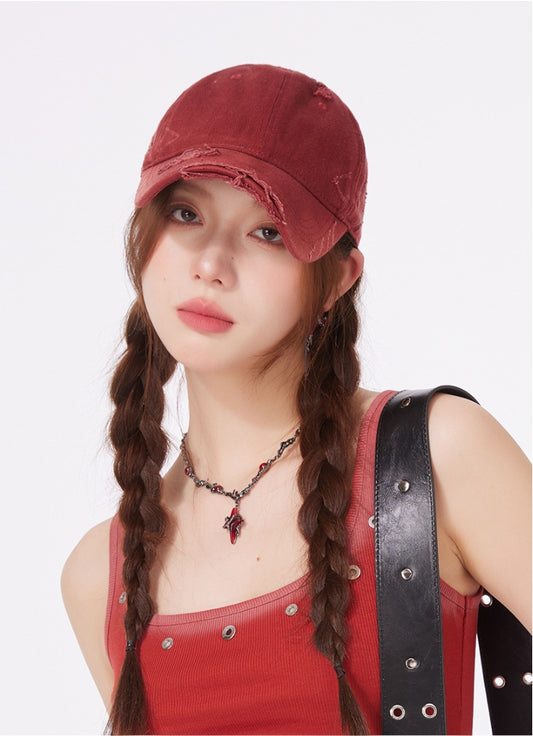 Vintage Baseball Cap – Cotton Blend Adjustable Hat