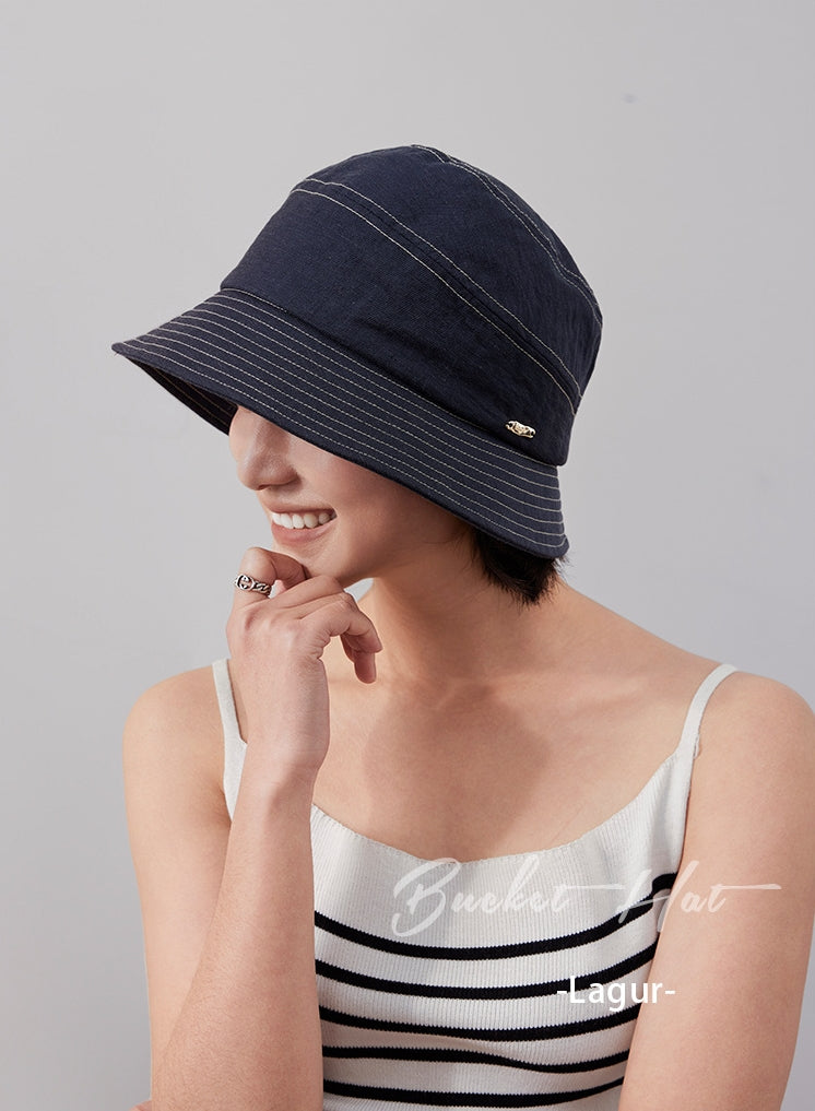 Sun protection bucket hat