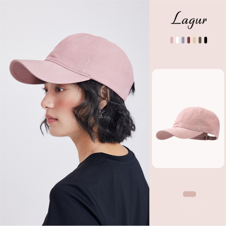 Unisex pure cotton baseball cap.