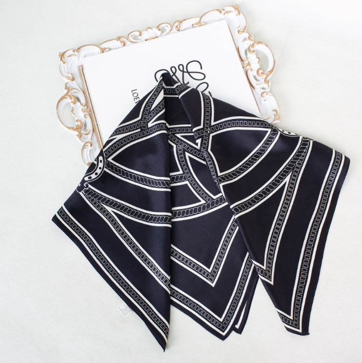 Mulberry silk scarf.