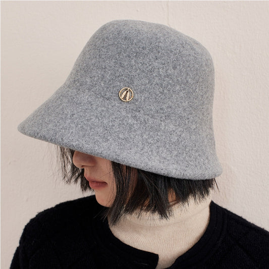 Wool bucket hat - AOA Fashion Accessories