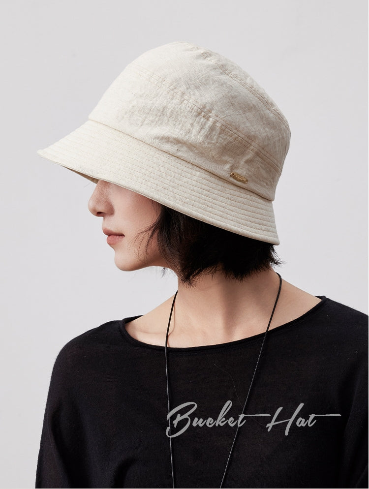 Sun protection bucket hat