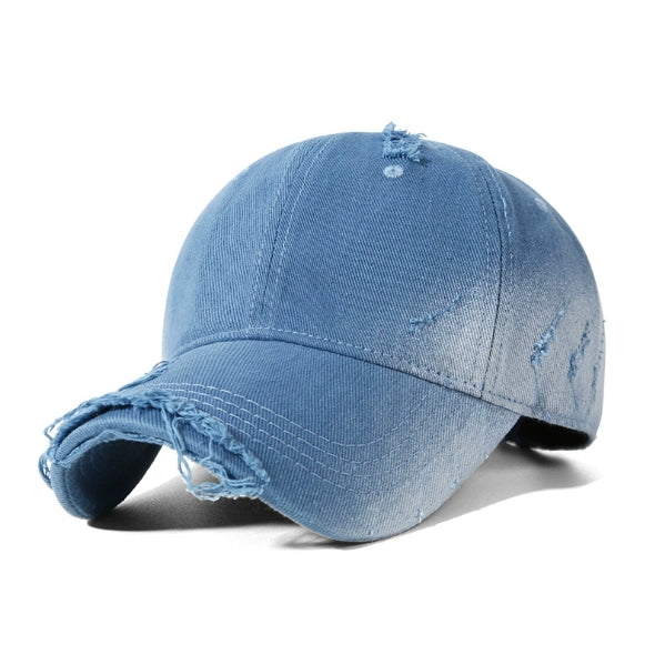 Vintage Baseball Cap – Cotton Blend Adjustable Hat - AOA Fashion Accessories