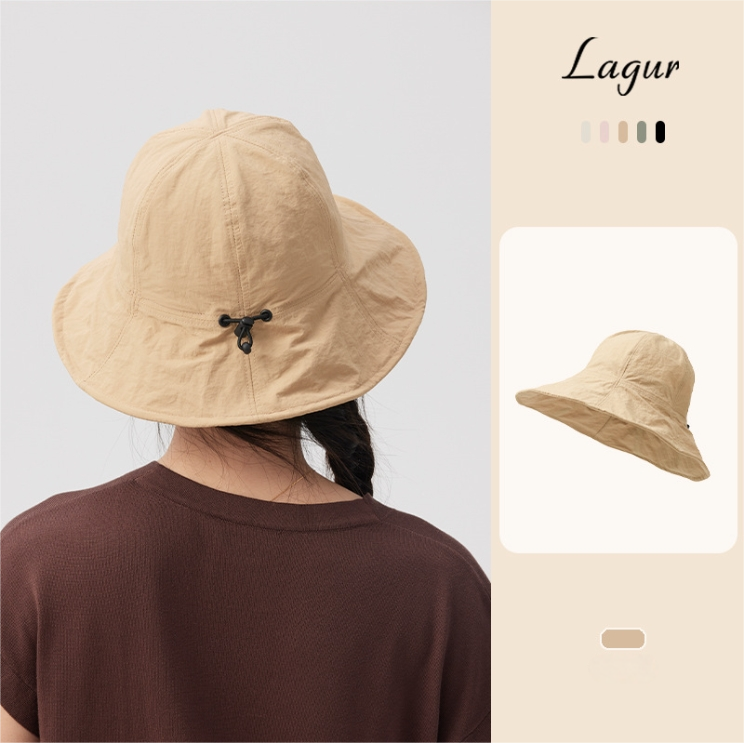 Sun protection hat, dome fisherman hat. - AOA Fashion Accessories