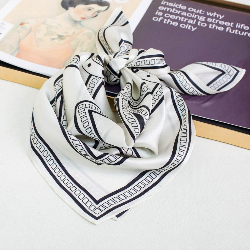 Mulberry silk scarf.