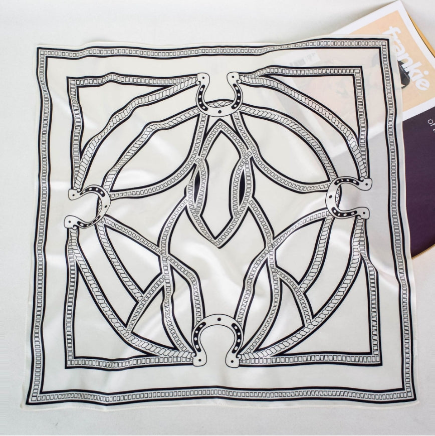 Mulberry silk scarf.