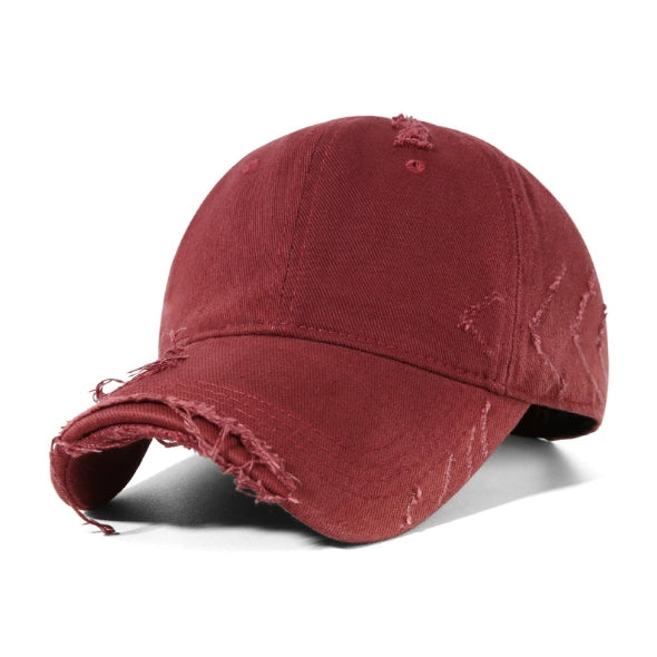 Vintage Baseball Cap – Cotton Blend Adjustable Hat - AOA Fashion Accessories