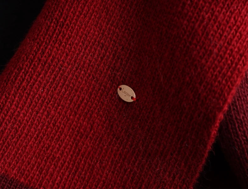 Modern Two-Tone Knitted Scarf for Women & Men | Multiple Colors