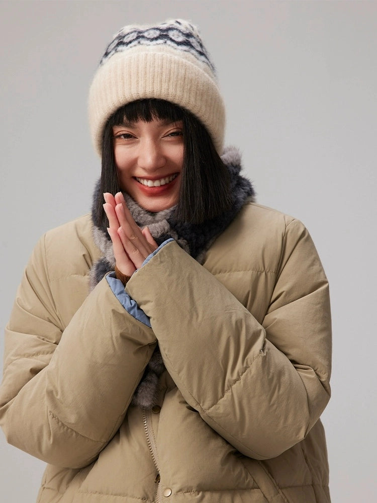 Cashmere Fair Isle Beanie – Vintage Nordic Elegance | Multiple Colors