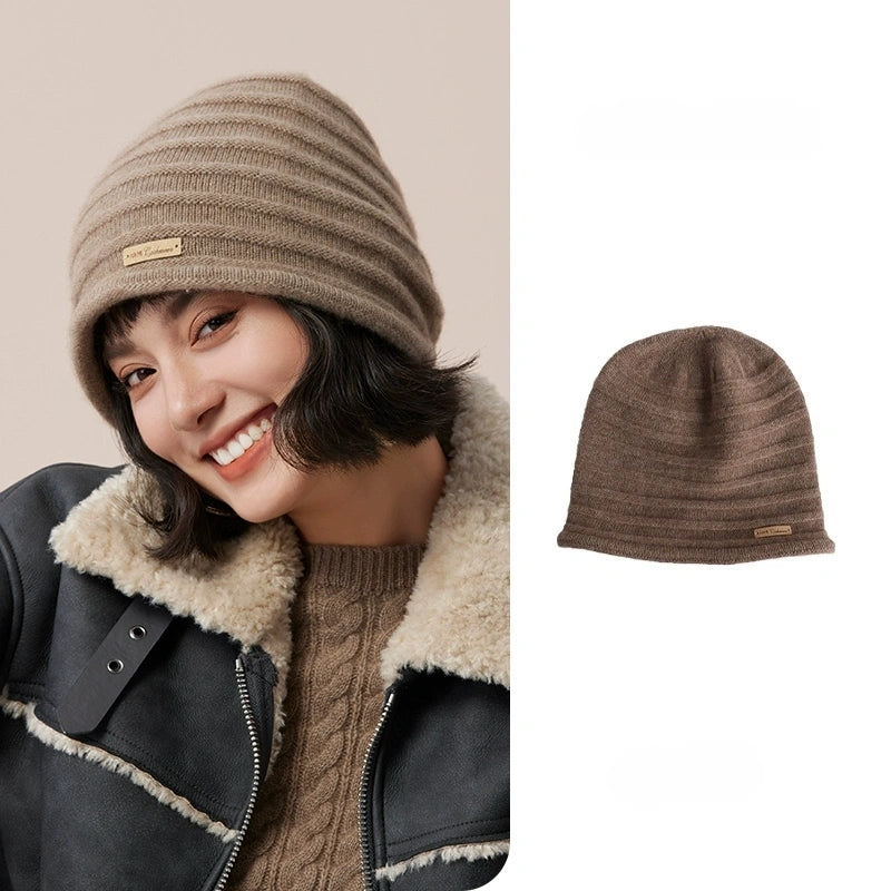100% Cashmere Beanie Hat for Men & Women | Multiple Colors