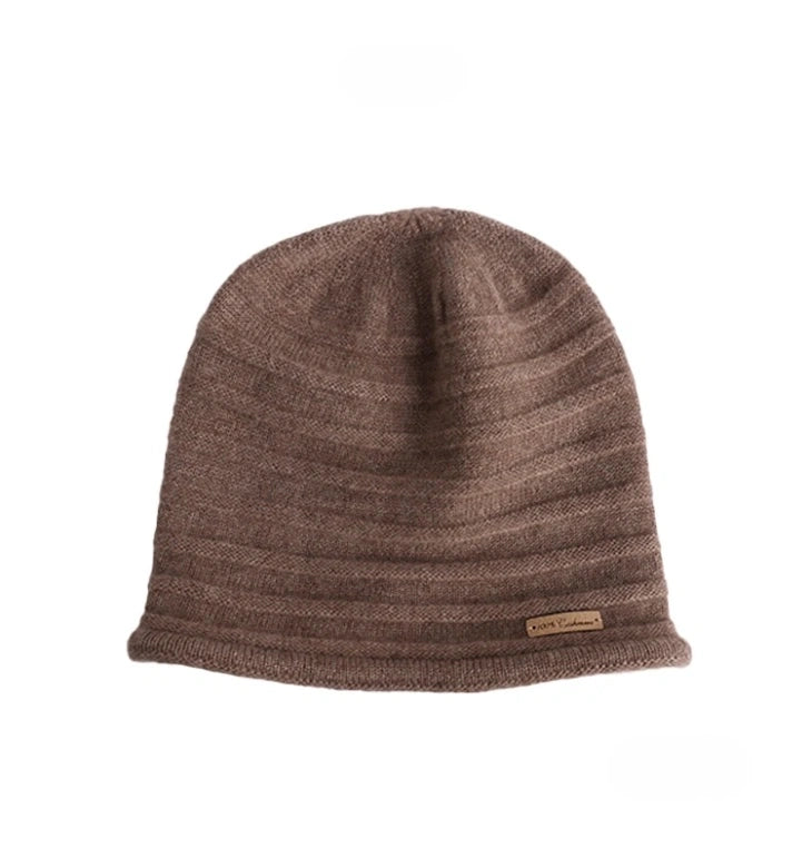 100% Cashmere Beanie Hat for Men & Women | Multiple Colors