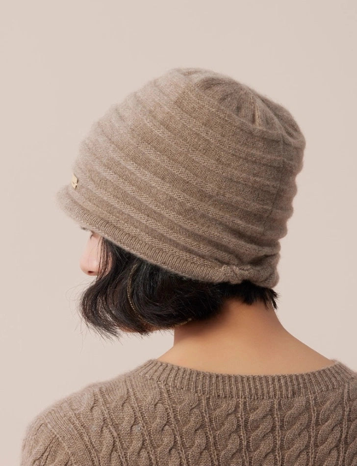 100% Cashmere Beanie Hat for Men & Women | Multiple Colors