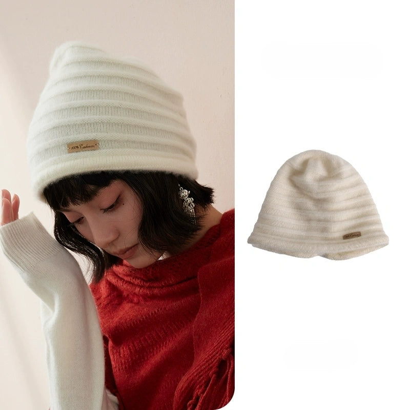 100% Cashmere Beanie Hat for Men & Women | Multiple Colors