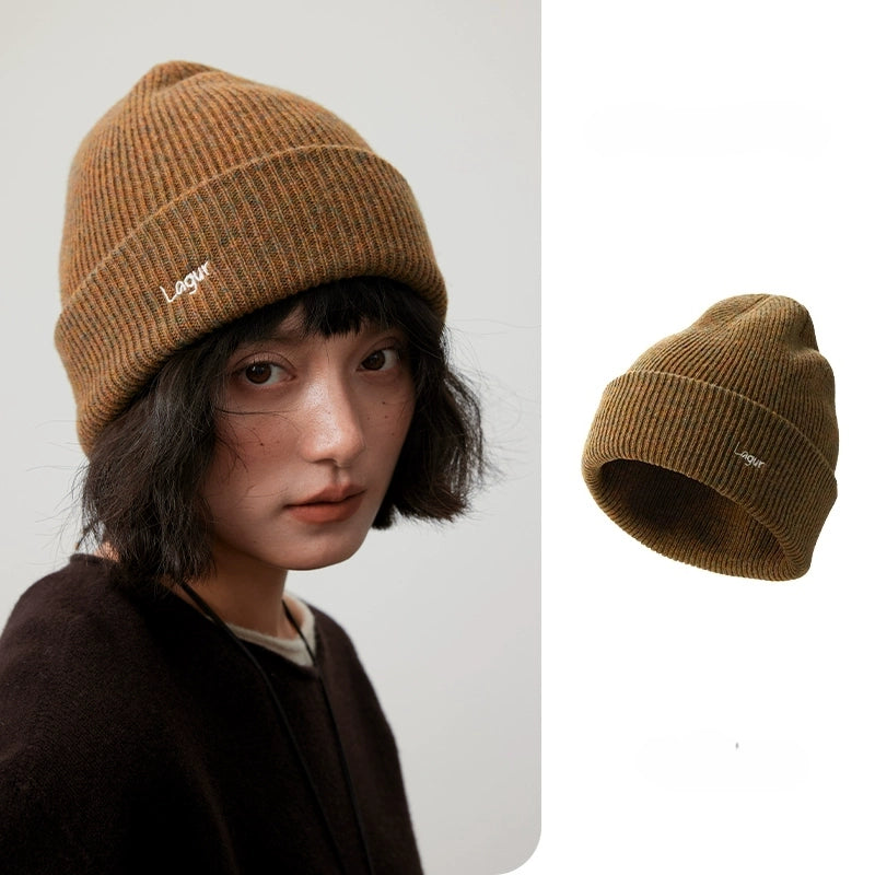 Merino Wool Beanie - Snow Mist Speckled Design | Multiple Colors