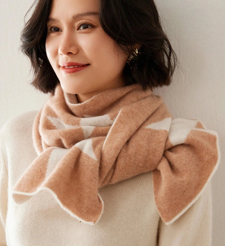 Cashmere Scarf for Women - Star Pattern | Multiple Colors